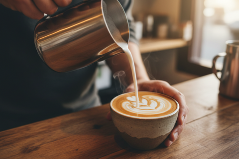 Latte art: comment réussir ses premiers dessins dans le café Carrera Café