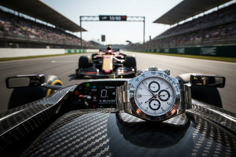 Rolex et la course automobile: une histoire de temps qui ne pardonne pas
