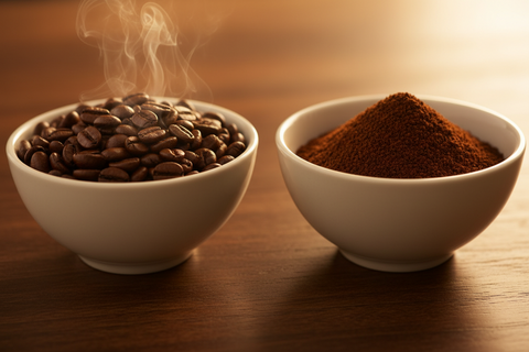 Café en grain vs café moulu : pourquoi les grains entiers font toute la différence Carrera Café