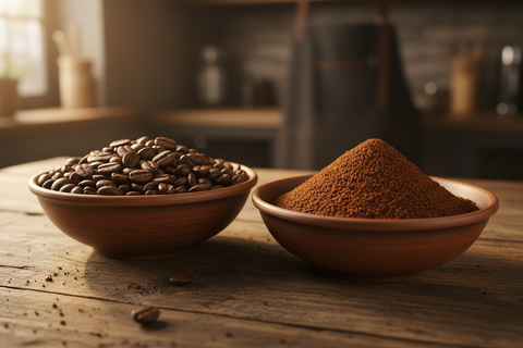 Café en grain vs café moulu : pourquoi les grains entiers font toute la différence Carrera Café