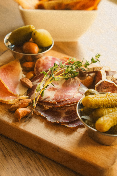Petite planche de charcuteries