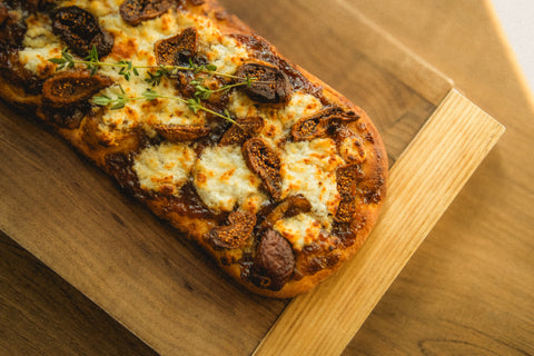 Pizza aux figues & fromage de chèvre